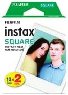 Fujifilm Square Instant Film (100 exposures) for SQ1, SQ6 and SQ10 Cameras Bundle (5 Items)