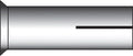Replacement For Compatible With HILLMAN 1/4 in. D X 1 in. L Steel Round Head Drop-In Anchors 100 pk
