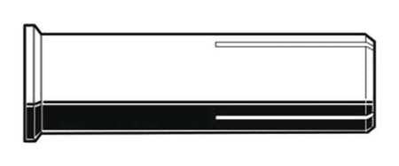 Drop-in Anchor,Flange,Steel,PK50