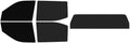 The Tint Effect Precut Window Tint Kit Compatible with Toyota Tundra CrewMax Truck (2022-2026) (Full Truck Includes: 5% Front Doors / 15% Rear Doors with Solid Rear) Automotive Film