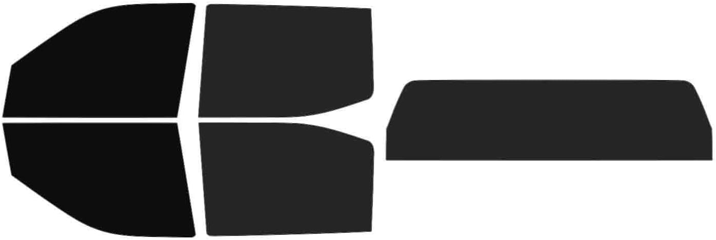 The Tint Effect Precut Window Tint Kit Compatible with Toyota Tundra CrewMax Truck (2022-2026) (Full Truck Includes: 5% Front Doors / 15% Rear Doors with Solid Rear) Automotive Film