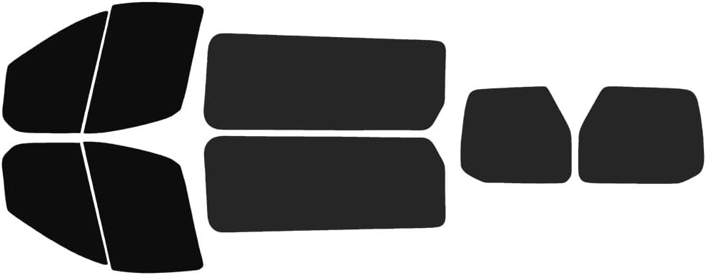 The Tint Effect Precut Window Tint Kit Compatible with Ford Transit Cargo Van 150 Low Roof (2015-2026) (Full-Dual Sliders - 5% Front / 15% Rear) Automotive Film