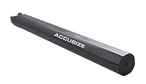 Accusize 1-1/4' x 14' OAL LH S-MWLN Heavy-Duty Boring Bar, 0028-1974 | Left Hand, 1-1/4' Shank, 14' OAL, 1-1/2' Min Bore, WNMG43 Carbide Insert, Oxide Body