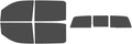 The Tint Effect Precut Window Tint Kit Compatible with Chevrolet Silverado 2500 3500 HD Crew Cab (2015-2019) (Full Truck with 3 piece Slider Rear: 30%) Automotive Film