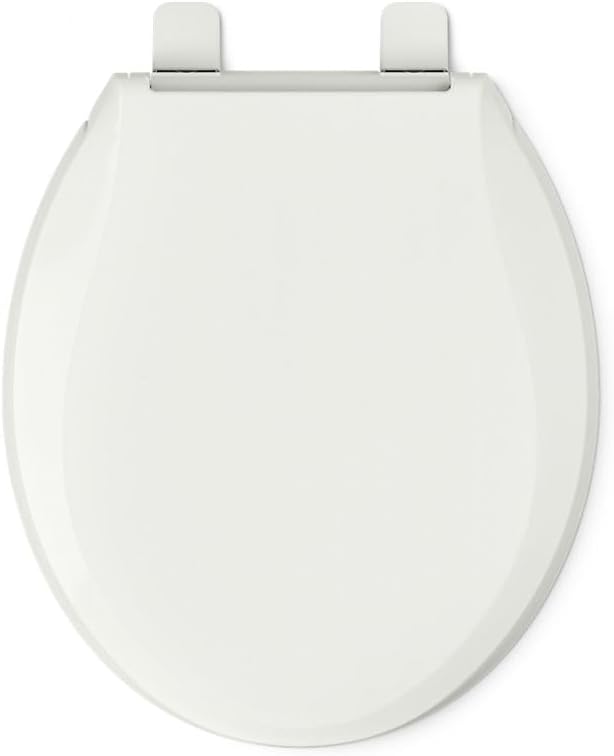 KOHLER 4639-RL-NY Cachet ReadyLatch Round Toilet Seat Soft Close, Dune (Pack of 2)