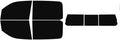 The Tint Effect Precut Window Tint Kit Compatible with Ram 1500 Crew Cab Truck (2019-2026) 5th Generation (with 3 piece Rear: 5%) Automotive Film