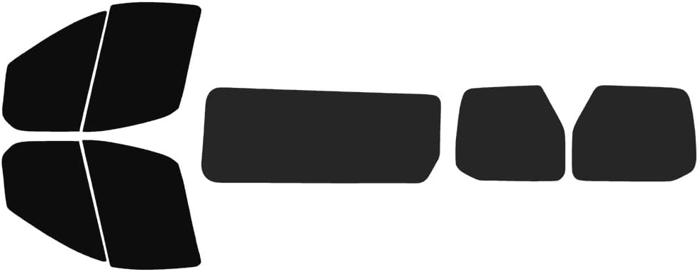 The Tint Effect Precut Window Tint Kit Compatible with Ford Transit Cargo Van 150 Low Roof (2015-2026) (Full Passenger Slider -5% Front / 15% Rear) Automotive Film