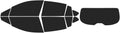The Tint Effect Precut Window Tint Kit Compatible with Subaru Crosstrek (2018-2023) Tint Kit (Full: 15%) Automotive Film