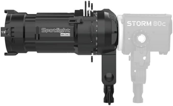 Aputure Spotlight Mini Projection Lens Modifier Kit with 19 Degree Lens for STORM 80c