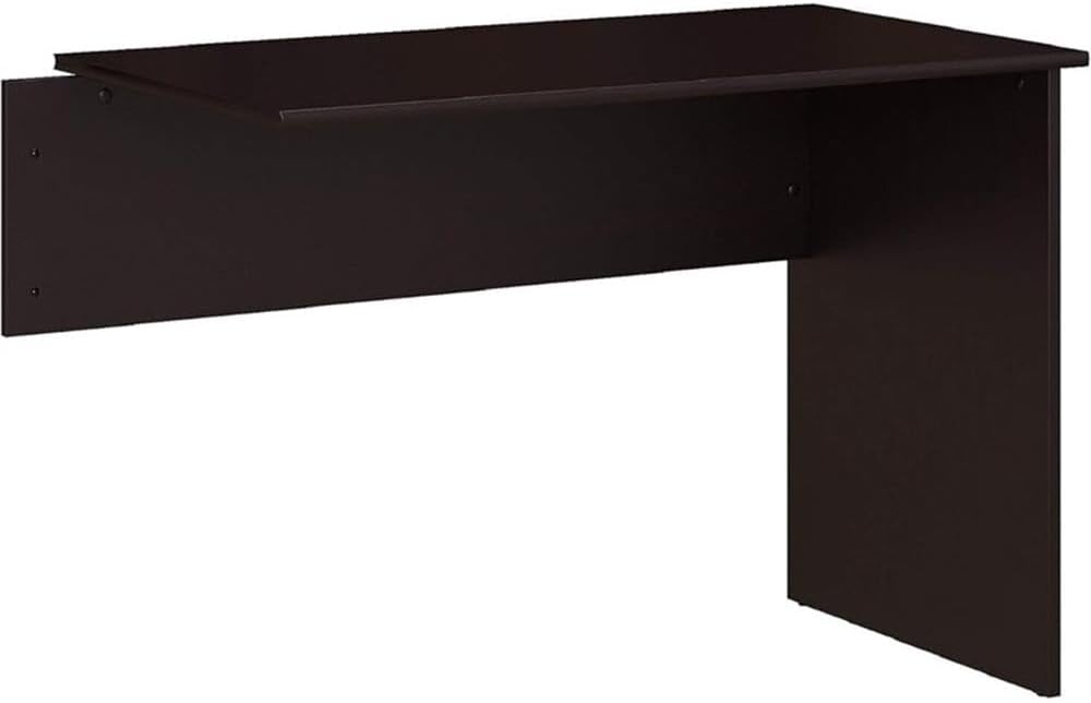 Bush Home Cabot 42W Shell Desk Return in Espresso Oak