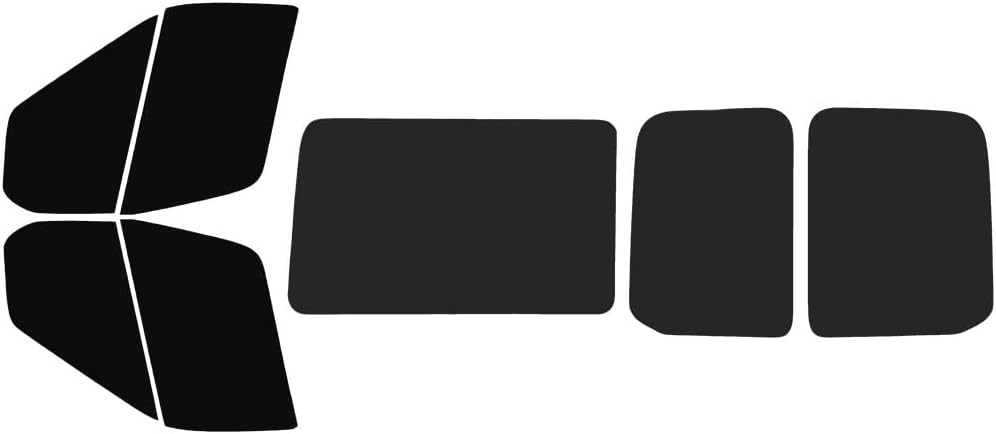 The Tint Effect Precut Window Tint Kit Compatible with Ford Transit Cargo Van (2015-2026) 150, 250, 350 Medium & High Roof (Full: 5% Front / 15% Rear Doors) Automotive Film