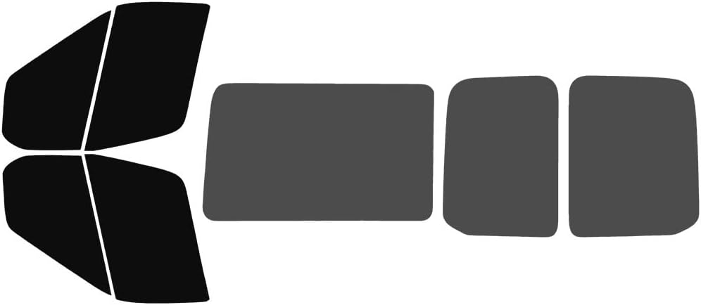 The Tint Effect Precut Window Tint Kit Compatible with Ford Transit Cargo Van (2015-2026) 150, 250, 350 Medium & High Roof (Full: 5% Front / 30% Rear Doors) Automotive Film
