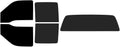 The Tint Effect Precut Window Tint Kit Compatible with Ford F-250 F-350 Super Duty Crew Cab Truck (1999-2007)(Full: Includes: 5% Front / 15% Rear and Solid Rear Windshield) Automotive Film