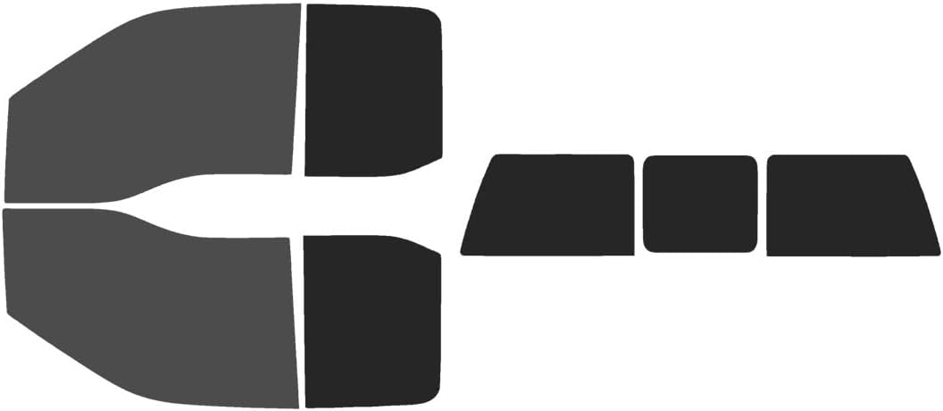 The Tint Effect Precut Window Tint Kit Compatible with Ford F-250 F-350 Super Duty SuperCab Extended Cab Truck (2017-2026)(Full Truck: 30% Front / 15% Rear / 3 piece Slider Rear) Automotive Film
