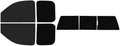 The Tint Effect Precut Window Tint Kit Compatible with GMC Sierra 1500 Double Cab Truck (2007-2013)(Full Truck Includes: 15% Front / 5% Rear and 3 piece Slider) Automotive Film