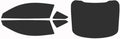 The Tint Effect Precut Window Tint Kit Compatible with Ford Mustang Coupe (2024-2026) (Full Kit: 5%) Automotive Film