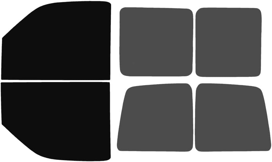 The Tint Effect Precut Window Tint Kit Compatible with Chevrolet Express Cargo Van 2003-2025 (Full Van Includes: 5% Front Doors / 30% Rear) Automotive Film