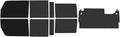 The Tint Effect Precut Window Tint Kit Compatible with Jeep Wrangler JK 4-Door Unlimited Hardtop (2007-2010) (Full Includes: 5% Front Doors / 15% Rear Doors and Rear Windshield) Automotive Film