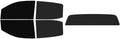 The Tint Effect Precut Window Tint Kit Compatible with Chevrolet Colorado Crew Cab 2015-2022 (Full Truck Includes: 5% Front Doors / 15% Rear Doors and Solid Rear Windshield) Automotive Film