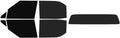The Tint Effect Precut Window Tint Kit Compatible with Rivian R1T Truck (2022-2026) (Full Truck Includes: 5% Front Doors / 15% Rear Doors Solid Rear) Automotive Film