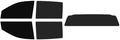 The Tint Effect Precut Window Tint Kit Compatible with Ford Ranger (2024-2026) Crew Cab Truck (Includes: 5% Front / 15% w/Solid Rear Windshield) Automotive Film