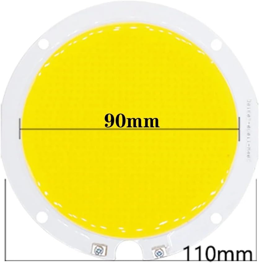 LED Chip 300W RA≥95 DC30-34V 9000mA Round COB 110MM for Outdoor and Indoor Spotlight Plant Lighting