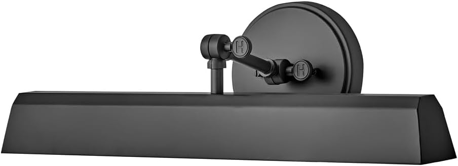 Hinkley Arti Medium Adjustable Accent Picture Light, Black
