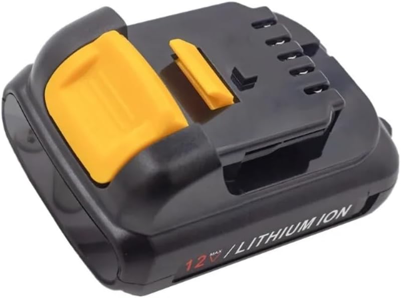 12V Max Li-ion Battery Compatible with Dewalt DCB120 DCB127 Replacement for DCB124 DCB123 Cordless Drill Screwdriver & Reciprocating Saw Long Lasting(3PCS-3Ah)
