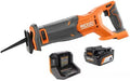 RIDGID 18V Cordless RECIPROCATING Saw KIT with 4.0 AH Battery and Charger R8646K