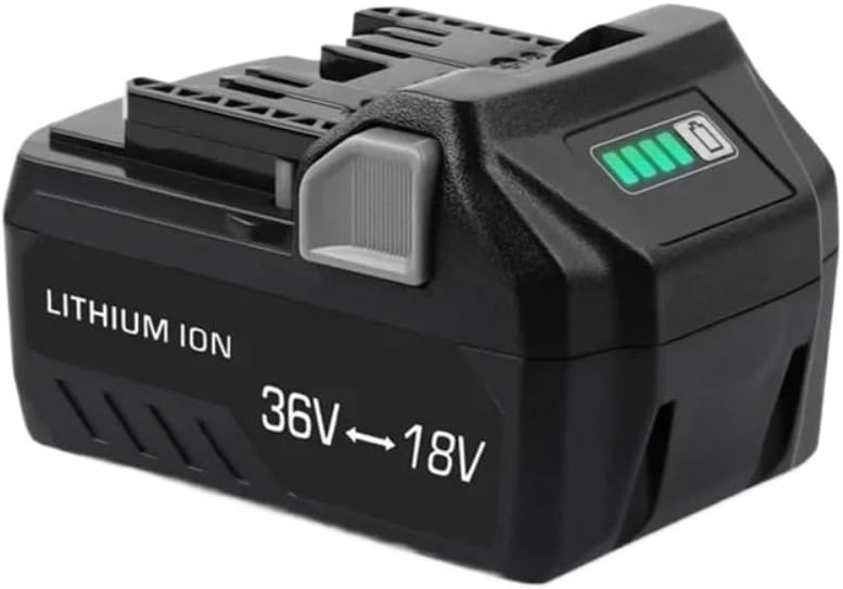 18V/36V Replacement Lithium-Ion Battery Compatible With Hitachi 371751M 372121M BSL36A18 BSL36B18 Cordless Power Reciprocating Saw Drill Tool Packs(8000mAh)