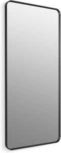 Kohler Essential 28 in. X 60 in. Rectangular Mirror in Matte Black