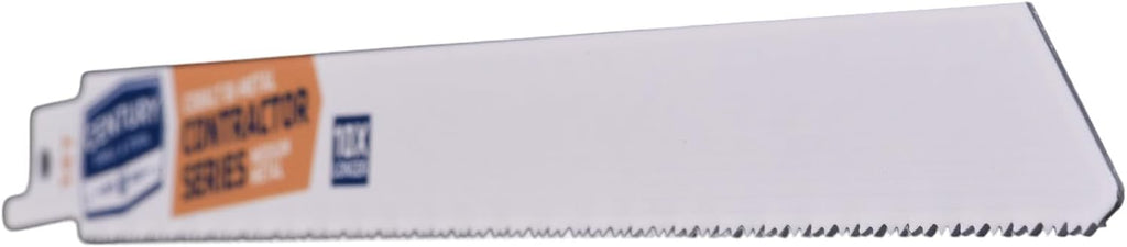 Century Drill & Tool 07794 9' Contractor Series Bi-Metal Reciprocating Saw Blade, 14T, 25 Pack