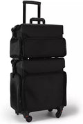 Large Trolley Makeup Case Nail Art Toolbox Suitcase Ladies Beauty Tattoo