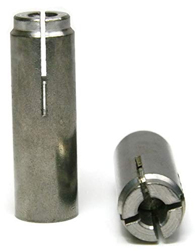 Concrete Drop in Anchors 304 Stainless Steel 5/8'-11 x 2-1/2' Qty 100