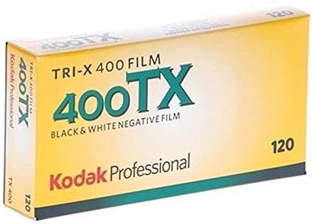 kodak 115 3659 Tri-X 400 Professional 120 Black and White Film 5 Roll Propack 2-Pack
