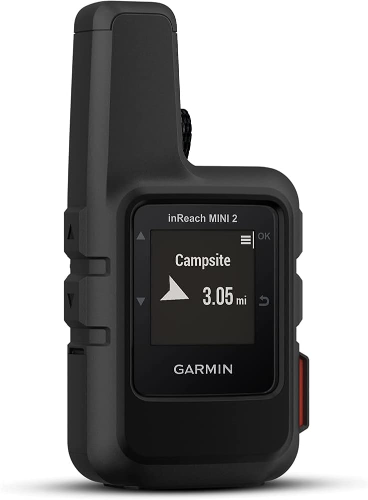 Garmin inReach Mini 2 Satellite Communicator, Two-Way Messaging, SOS, GPS, Black, 010-02602-01 - Bundle w/Deco Essentials 26-Month CPS Plan