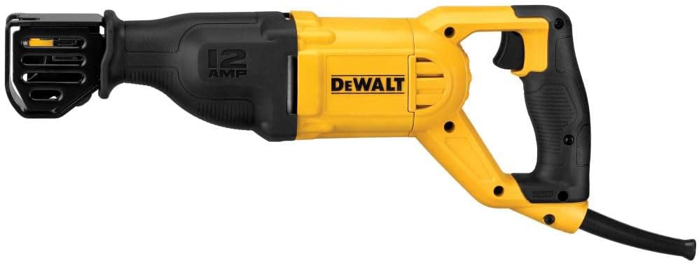 DEWALT DWE305R 12.0 Amp Reciprocating Saw (Renewed)