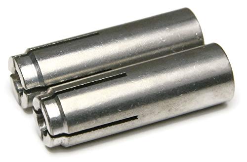 Concrete Drop in Anchors 304 Stainless Steel 1/4'-20 x 1 Qty 100