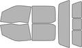 Avery Dennison NR Nano Ceramic IR Window Tint Kit Compatible with Ford F-150 2021-2024 (SuperCrew) - Complete Precut Kit - 20%