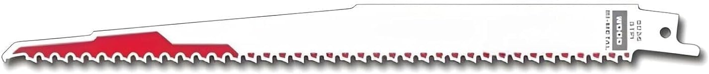 Milwaukee 48-01-7036 Super Sawzall Blade 6 Teeth per Inch 9-Inch Length 100-Pack Bulk