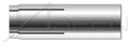 (10 pcs) 3/4'-10, Drop-in Anchors, Stainless Steel