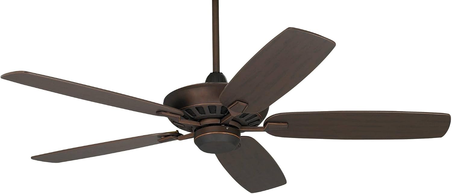 Casa Vieja 52' Journey Rustic Farmhouse Indoor Ceiling Fan with Remote Control Oil Rubbed Bronze for Living Kitchen House Bedroom Family Dining Home Office Kids Room