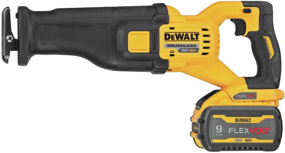 DEWALT FLEXVOLT 60V MAX* Reciprocating Saw, Cordless Kit (DCS389X1)