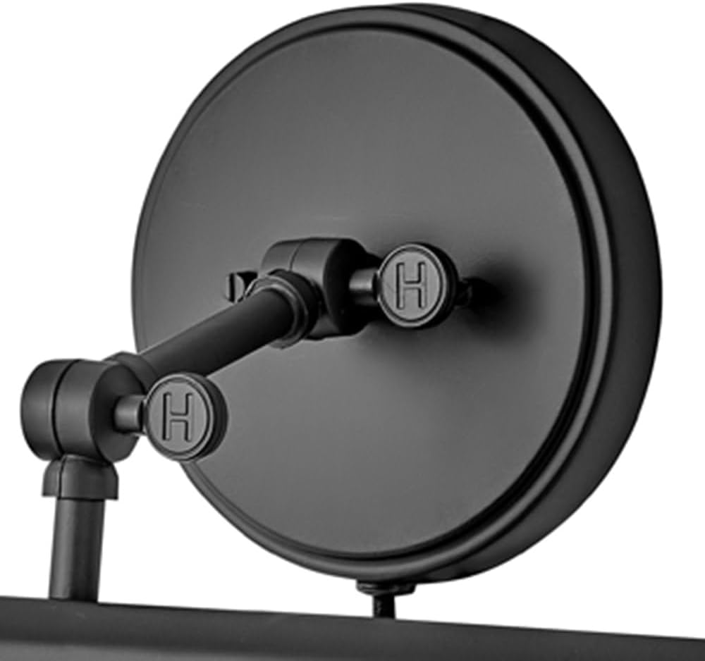 Hinkley Arti Medium Adjustable Accent Picture Light, Black