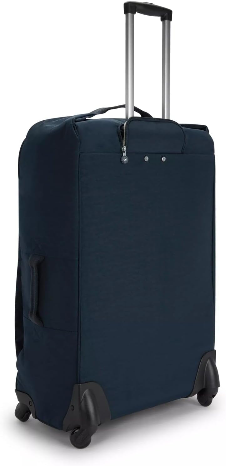 Kipling Women's Darcey Large 29-Inch Softside Checked Rolling Luggage, 360 Degree Spinning Wheels