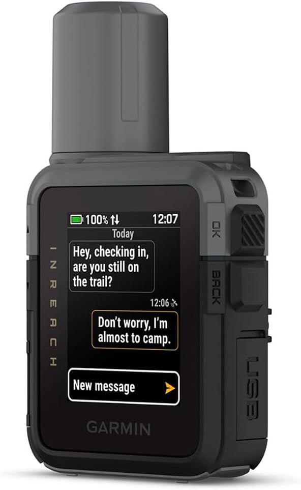 Garmin inReach Mini 3, Rugged Compact Global Satellite Communicator with Color Touchscreen, Two-Way Texting, Emergency SOS Messaging - Bundle w/Deco Essentials 26-Month CPS Plan