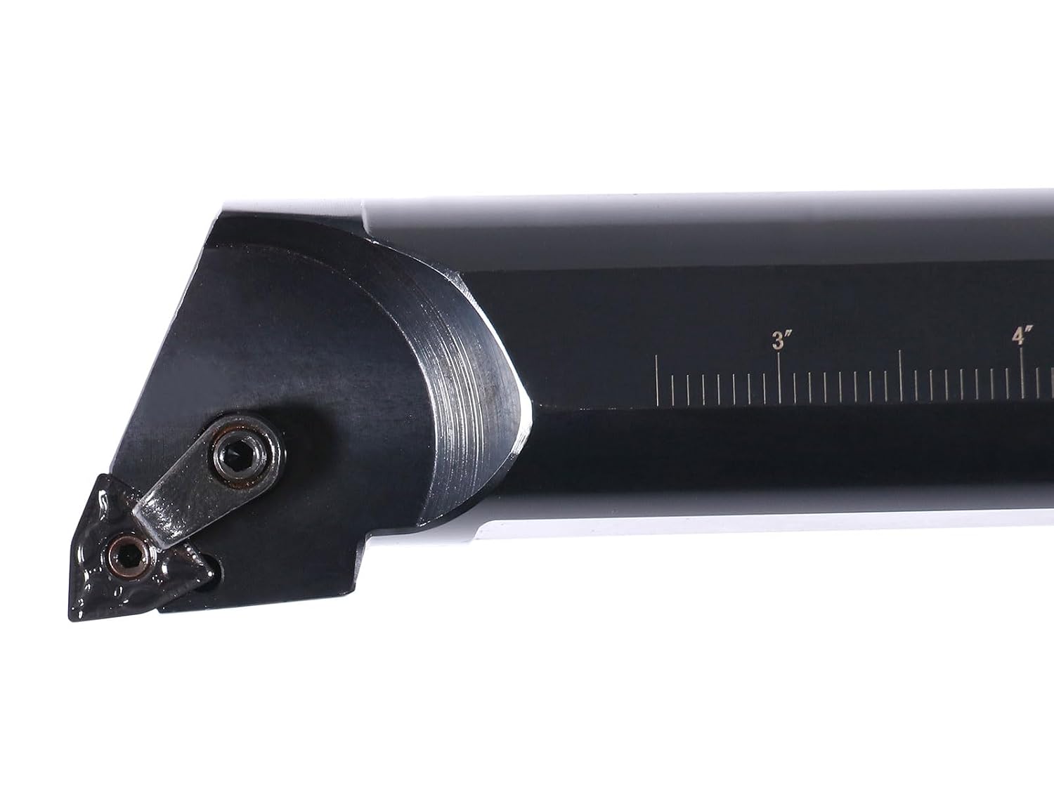 Accusize 1-1/2' x 14' OAL RH S-MWLN Heavy-Duty Boring Bar, 0028-1972 | Right Hand, 1-1/2' Shank, 14' OAL, 2' Min Bore, WNMG43 Carbide Insert, Oxide Body