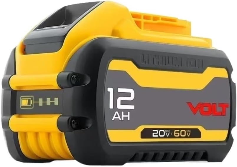 20V/60V Replacement Compatible with Dewalt Battery DCB606 DCB609 DCB612 Cordless Cutting Machine Reciprocating Saw Power Tools(1Pcs 12.0Ah)