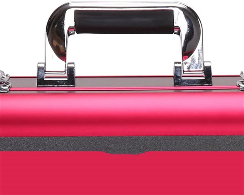 Ladies Cosmetic Case Travel Tote Bag Beauty Nail Suitcase Storage Box Large Capacity Embroidery Tool
