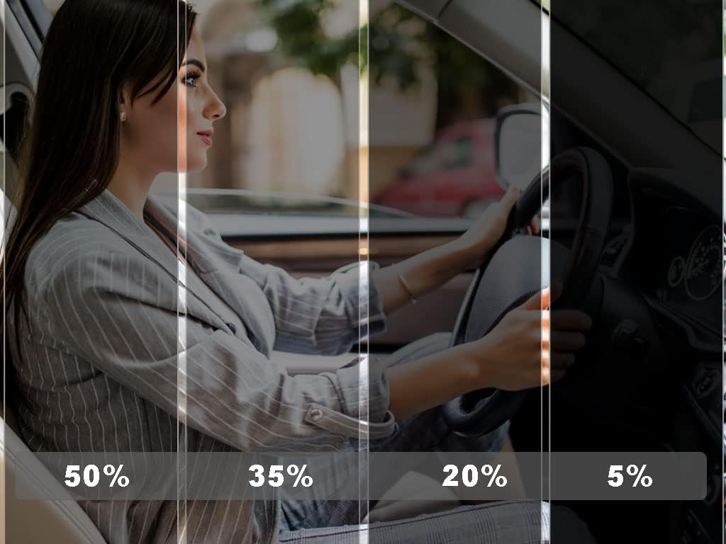 Rvinyl Avery Dennison NR Nano Ceramic IR Window Tint Kit Compatible with GMC Sierra 2019-2025 (2 Door Regular Cab) - Complete Precut Kit - 20%